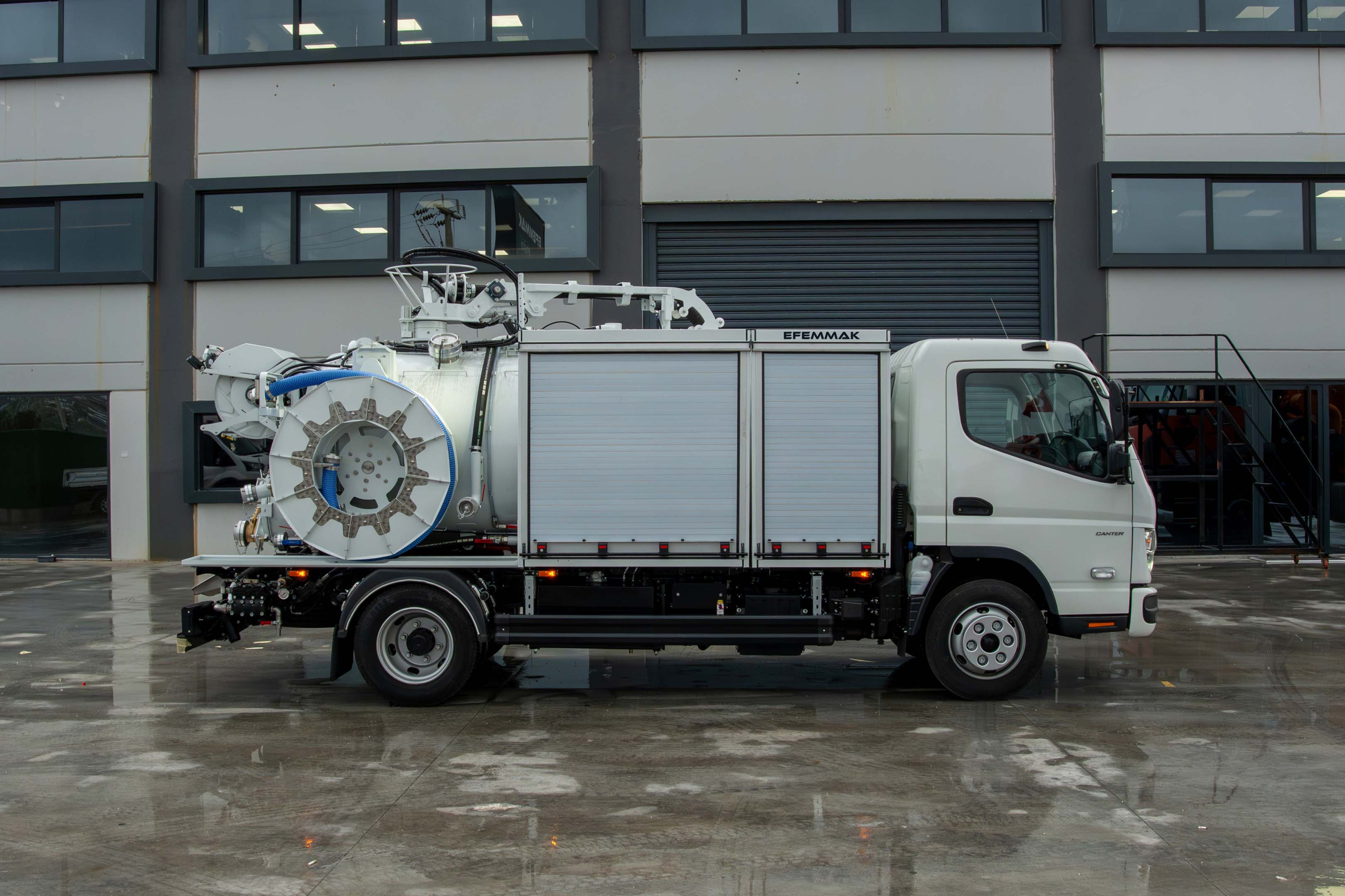 Combined Sewer Jetting and Cleaning