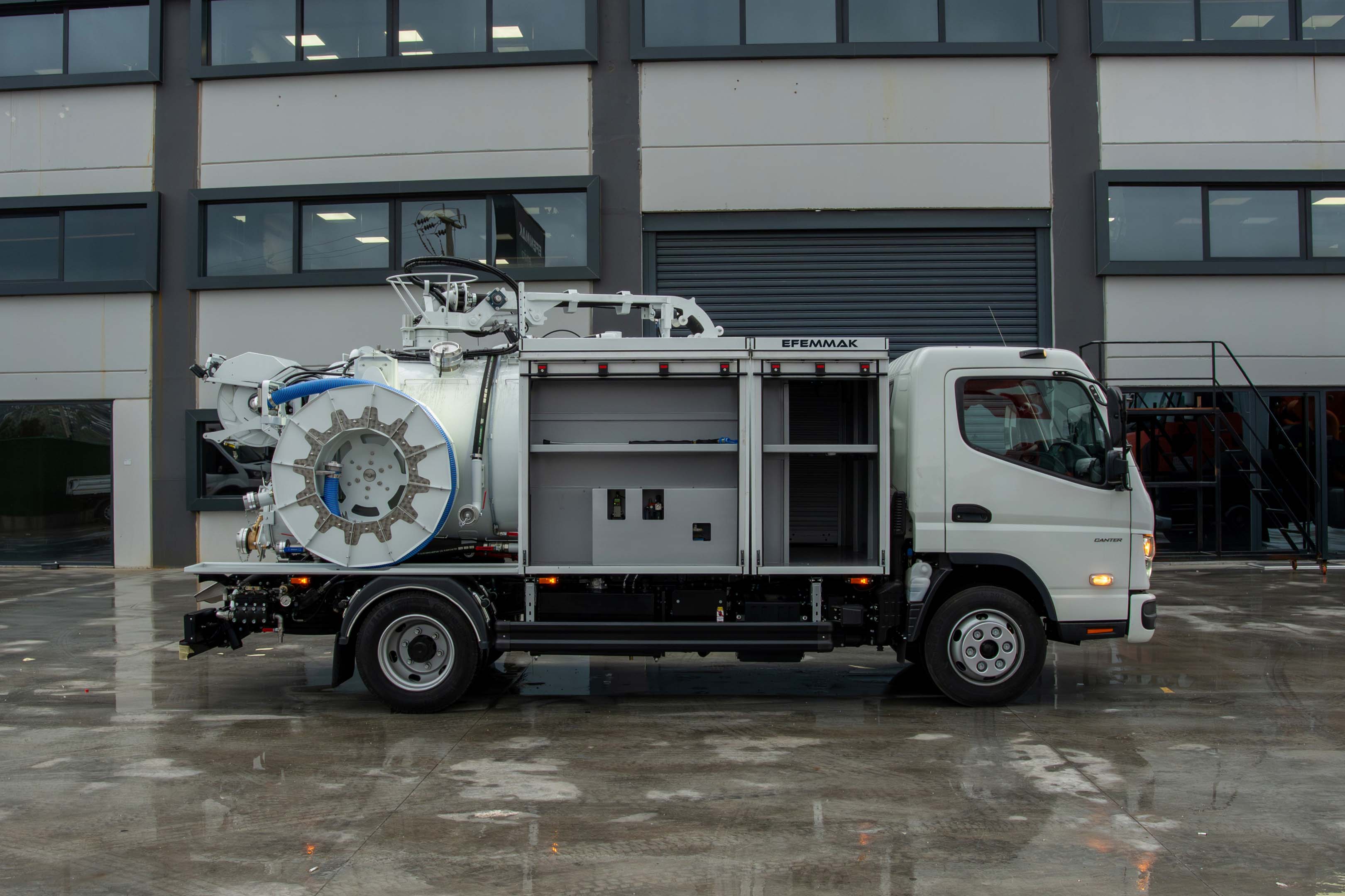 Combined Sewer Jetting and Cleaning