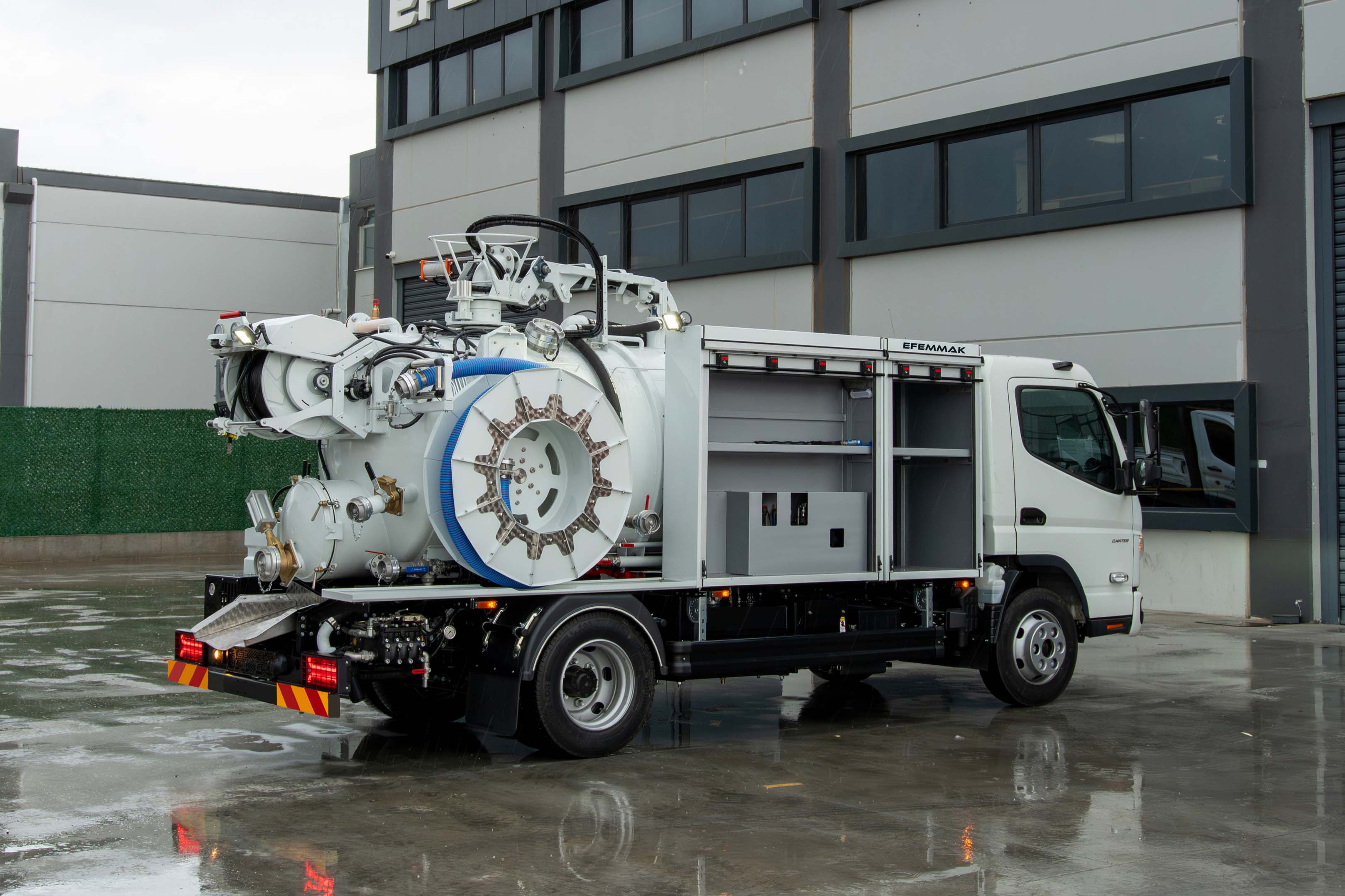 Combined Sewer Jetting and Cleaning